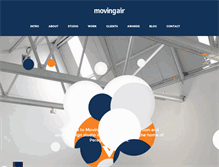 Tablet Screenshot of moving-air.com